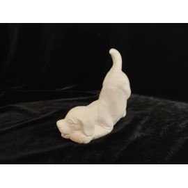 Handmade Dalmatian Puppy Dog - Ceramic Bisque Ready to Paint
