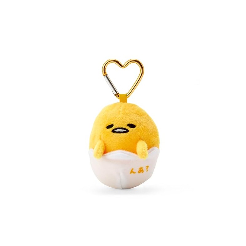 Sanrio 175188 Gudetama Mini Mascot Holder, Polyester, Steel