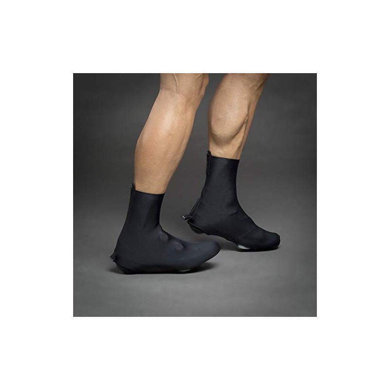 GripGrab Unisex Ii RaceAero Lightweight Lycra Shoe Cover 2, Black,
