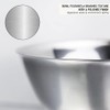 Paul Revere Stainless Steel Silver Bowl, 8" Diameter