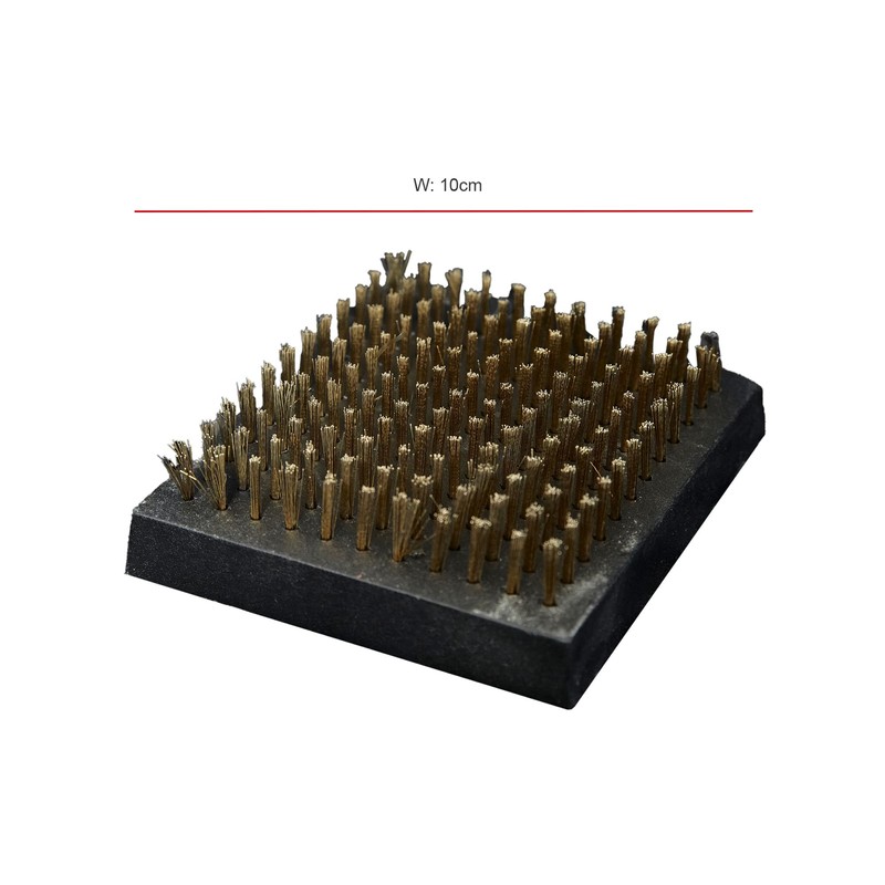 Grillstream Barbecue Cleaning Brush Replacement Heads, Tough Brass Bristles for