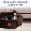 AMERICAN KENNEL CLUB Round Plush Dog Bed - 20" Cozy