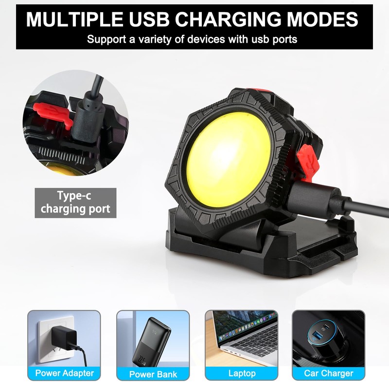 Siuyiu Running Light 800 Lumen, 4 Brightness Modes Wrist Light,