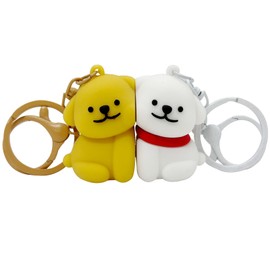 Couple's Dogs Magnetic Keychain Charm,Couple Cute Keychains Anniversary Valentines Day Gifts For Girlfriend Boyfriend Couple,Cute Dogs Keychain Set for Couples Matching Keychain（Dogs）