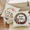 Leeelyan Easter Cushion Cover 45 x 45 cm 45 x