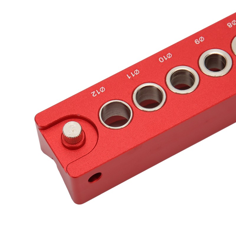 Hole Jig Wood Dowel Punch Locator 10 in 1 45°