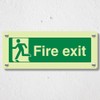 V Safety Final Fire Exit Man Left Glow in the