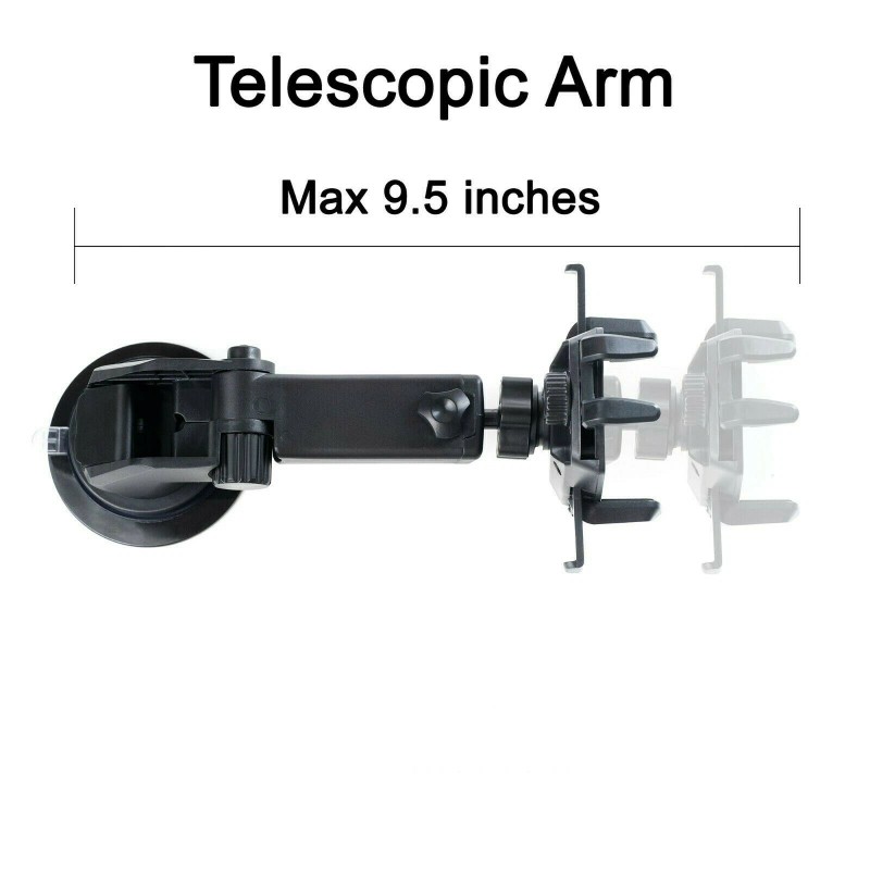 Compact One Touch Car Phone Mount - Easily Mount Your