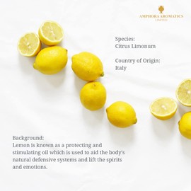 Amphora Aromatics Lemon Essential Oil 10ml