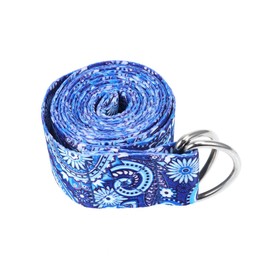 BESPORTBLE Colored Elastic Belt Elastic Exercise Bands Yoga Stretch Belt Extend Strap Stretching Band Pull Strap Printing Drawstring Bags