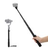 Walfront 4 Sections Selfie Stick with Tripod, Telescopic Remote, Black,