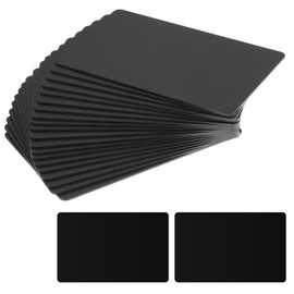 20pcs NFC Cards Rewritable NFC Tags NTAG 215 PVC Cards Blank Easy Convenient Programmable NFC Business Card Chip 504 Bytes Memory NFC Tag Compatible with All NFC Enabled Devices Black