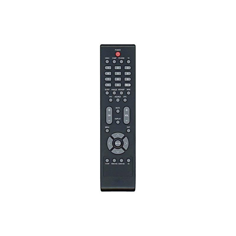 VR6 Remote Control Replacement for Vizio TV VS370 VS370E