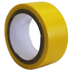 All Trade Direct 2 Yellow Electrical PVC Insulation Tape 19Mm 4.5M Professional British Standard