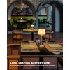 UMEXUS Cordless Table Lamps with Dimmer, 5200mAh Rechargeable Battery Powered,