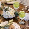13.5OZ Water Goblets Set of 6, Clear Goblet Glasses Set