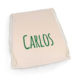 GRAVURZEILE Printed Gym Bag – Desired Name Design – Sports Bag Backpack Daypack Gym Bag with Drawstring – for Sports & Leisure Activities – for Men and Women – 12 Litres 33 x 45 cm