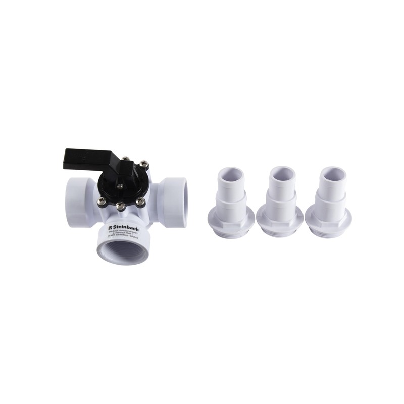 Steinbach Fittinge 3-Way Valve / Multi-Coloured Diameter 32 / 38