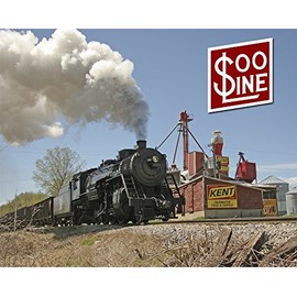 Soo Line Railroad "1003 and the Grain Elevator" 8" x 10" Metal Sign