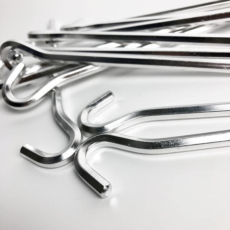 Tent Pegs, 12Pack 7Inch Tent Stakes Heavy-Duty Aluminum Tent Pegs