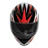 VCAN VX Lightweight Full Face Motorcycle Street Bike Helmet with