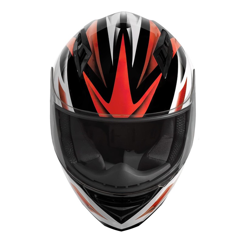 VCAN VX Lightweight Full Face Motorcycle Street Bike Helmet with