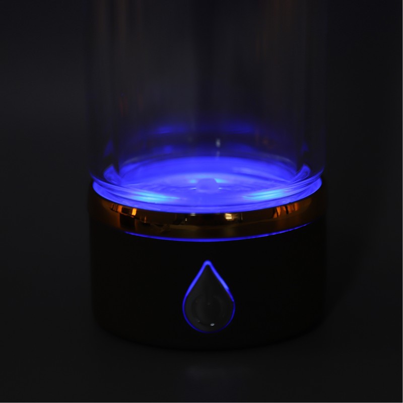 Hydrogen Water Bottle 420ml Rechargeable SPE Technology Portable Hydrogen Rich