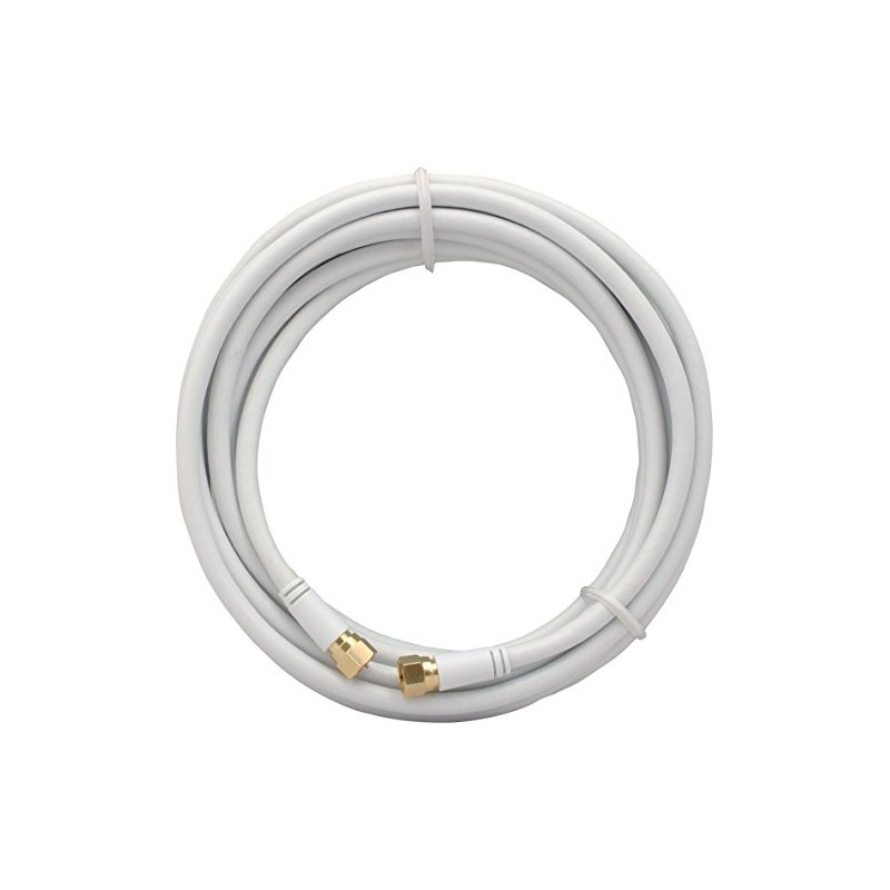 SKT 5 m Gold Plated F-connector F-Plug Triple-Shielded Coaxial Cable