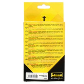 Idena 10455 Outline Marker with Double Line Effect, Silver Inside, 6 Different Contour Colours, Colour Pens for Creative Design and Unique Designs, Pictures and Motifs