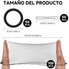 100pzs Red para Cabello, 50 pcs Ligas para Cabello, 50