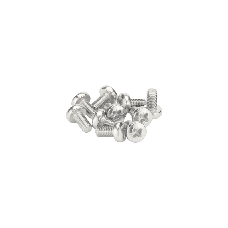 M4 (4mm x 10mm) Pozi Pan Head Machine Screws -