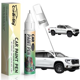 Summit White/Interstellar White(GAZ/WA8624) Touch Up Paint Pen for GMC,Car Paint Scratch Repair Pen Quick and Easy Fix Auto Paint Scratch