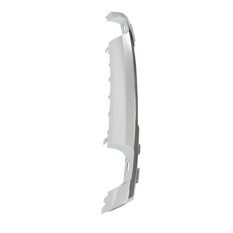 munirater Front Bumper Skid Plate Lower Valance Molding Trim Chrome
