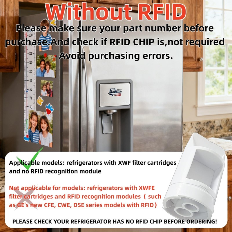 WR17X33825 Refrigerator Water Bypass Plug（Without RFID） – For GE/Kenmore/Hotpoint Refrigerator