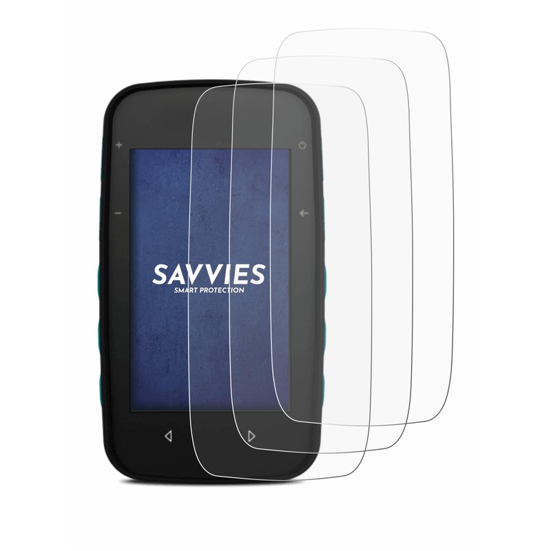 Savvies 6 x Screen Protectors Compatible with CompeGPS TwoNav Cross