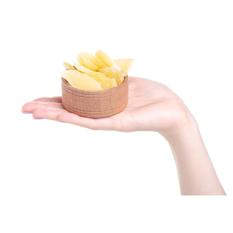 US Snacks - Dried Crystallized Ginger Slices in Resealable Bag