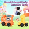 KADAYAYA Trains Toy Set with Number Train Set for Children