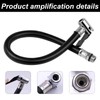 Tyre Inflator Hose 36 cm Long Tyre Inflator Valve Extension