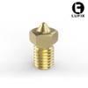 Lufix V6 Nozzle Brass 0.2 to 1.0 mm for 1.75
