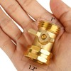 2 Pack Garden Hose Shut Off Valve - Extended Handle