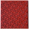 Cernit CE95029 Texture Plate, Red, One Size
