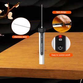 RONGTER 3 in 1 Foam Cutter Tool Kit, Up to 662 Degrees Fahrenheit White Foam Cutter Electric Foam Cutting Tool, Heated Foam Carving Knife Kit