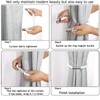 Magnetic Curtain Tiebacks 2 Pack Strong Convenient Tie Backs Clips