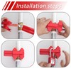 Adjustable Ball Valve Lockout - 0.5"-2.5" Outdoor Faucet Lock
