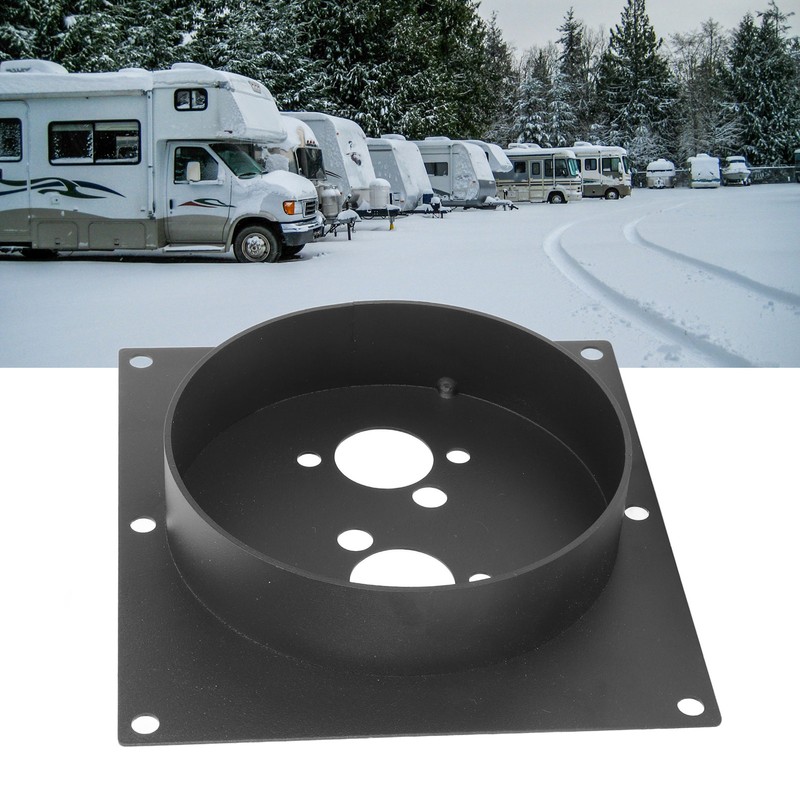 Car Floor Mount Plate Turret Bracket Durable Heater Floor Mount