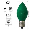 Brite Star 44-334-00 (4 Pack Green C7 Replacement Bulbs