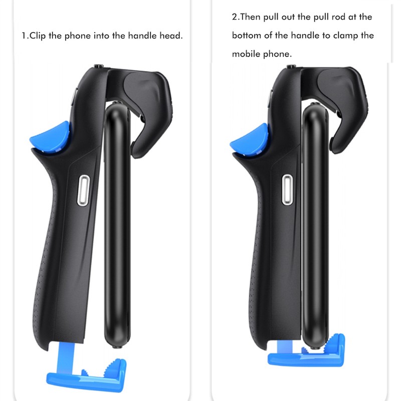 Rate Adjustable Gamepad Triggers Compatible for iOS for Android Game