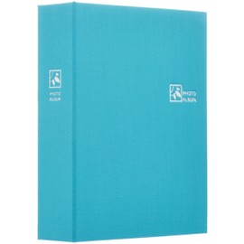 Nakabayashi TCPK-L-160-PB Pocket Album, 160 Pockets, 3.5 x 5 inch Photos (L-size), Pure Blue