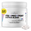 Livingood Daily Pre Pro Post Biotics Blend Powder, Digestive Health
