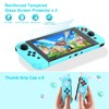 Younik Switch Accessories Bundle, 17 in 1 Blue Switch Accessories